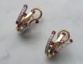 Estimation de la Bague Bijoux Kestermans en Or 18 Carats avec Rubis Incrustés