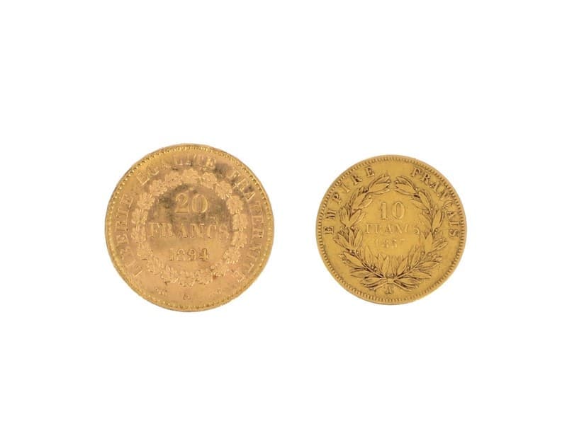 Estimation de Louis d’Or Napoléon 20 francs
