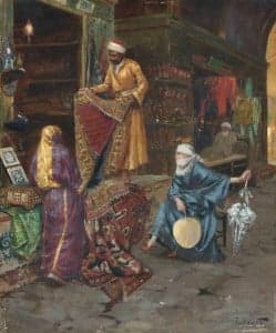 Tableau Marchands Rudolf Ernst : expertise et estimation