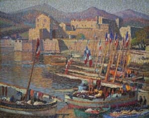 Peinture Collioure Henri Martin : expertise et estimation