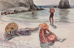 Dessin Henri Lebasque :  estimation gratuite