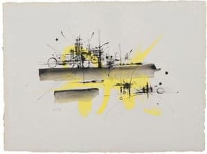Dessin Georges Mathieu : expertise et estimation
