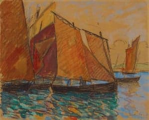 Dessin Maxime Maufra : expertise et estimation Dessin Maxime Maufra : expertise et estimation