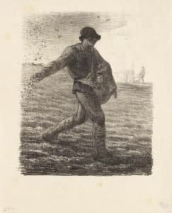 Gravure Lithographie Jean-François Millet : expertise et estimation