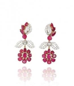 Boucle d’oreille Rubis