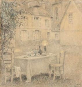 Dessin Henri Le Sidaner : estimation gratuite