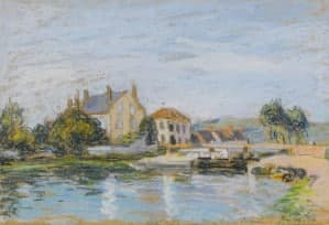 Dessin Alfred Sisley : expertise et estimation