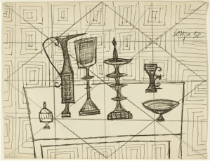 Dessin Encre Francis Newton Souza : estimation gratuite Dessin Encre Francis Newton Souza : estimation gratuite