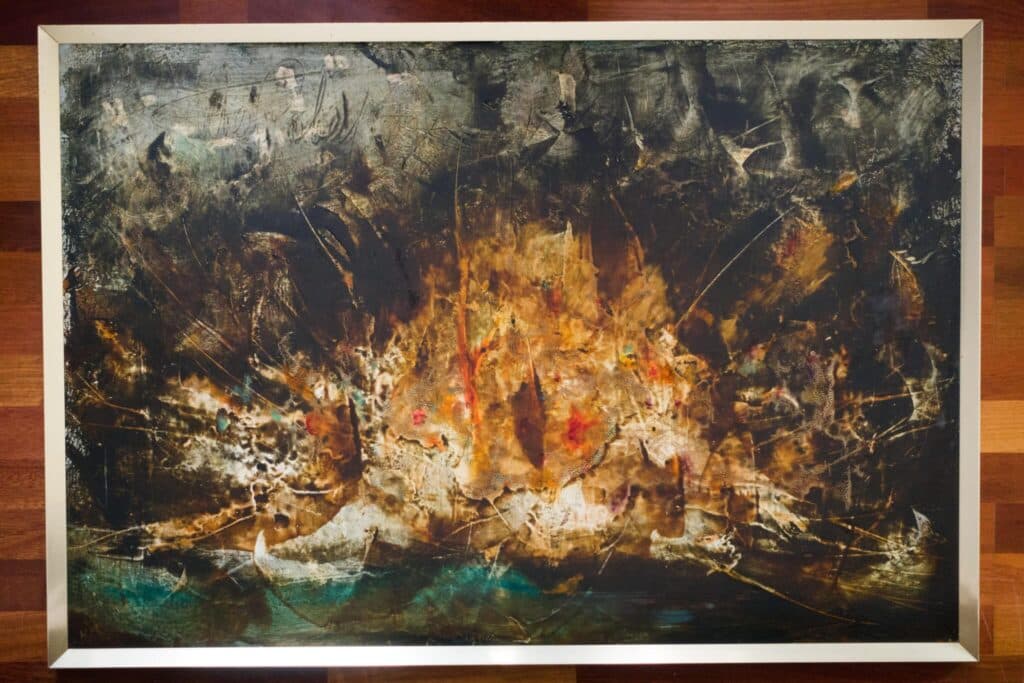 Tableau Peinture Abstrait