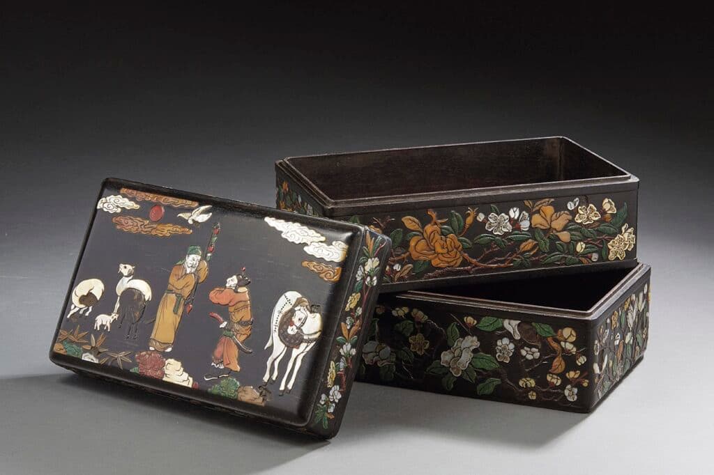 Boîte asiatique Boîte asiatique