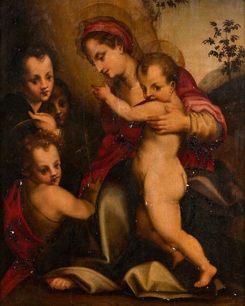 Tableau du XVIème siècle Tableau du XVIème siècle