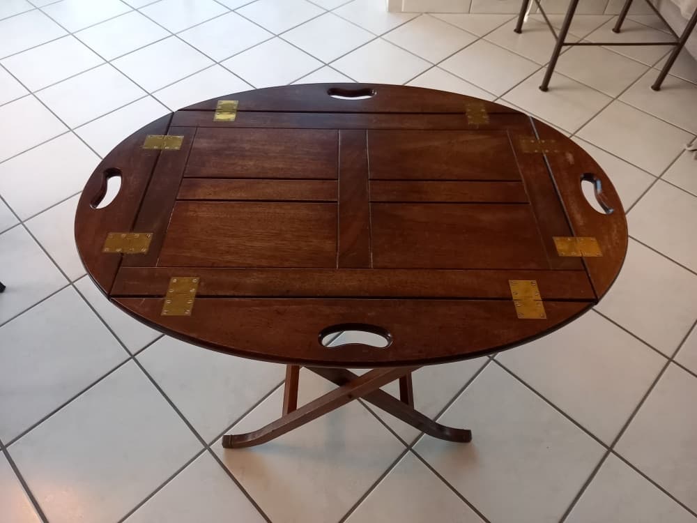 Estimation Table Basse Marine Butler Acajou XIXe Siècle