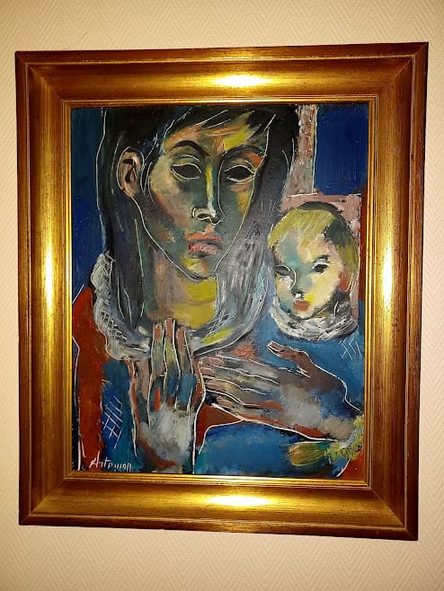 Estimation de la valeur du tableau d’Artemoff avec des dimensions de 41 x 33