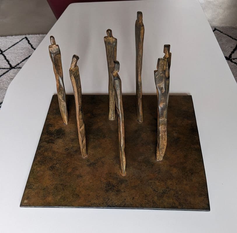 Estimation de la valeur de la sculpture unique “Evasion” de 2006 par l’artiste française Laurence Bonnel, acquise en 2008