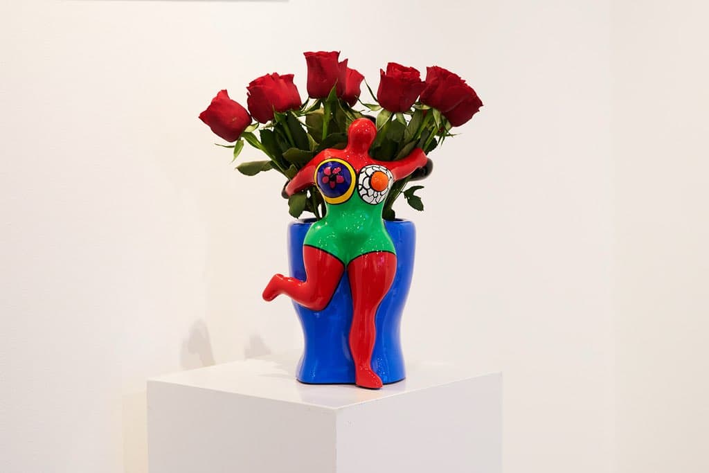 Estimation de la Sculpture en Résine Colorée intitulée The Couple par Niki de Saint Phalle datant de 2001