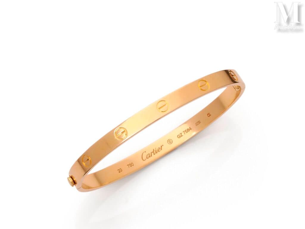 Bracelet Love Cartier : expertise et estimation