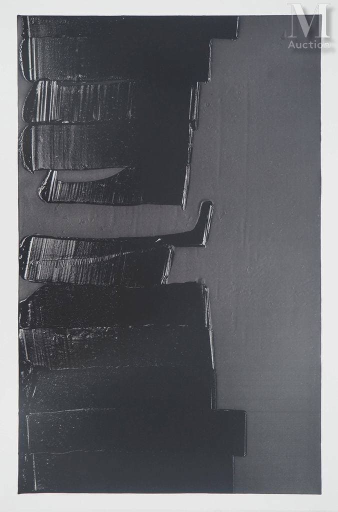 Peinture Pierre Soulages : expertise et estimation sur le marché de l’art