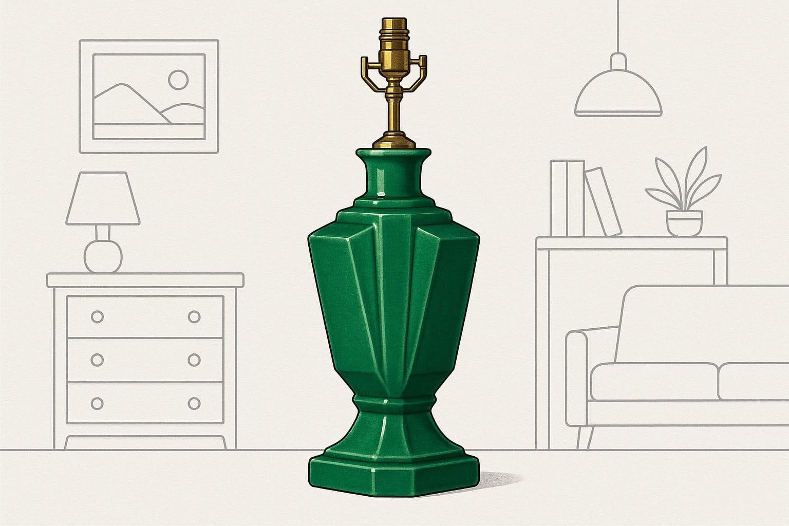 Pied de lampe Pied de lampe