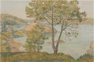 Aquarelle Henri Rivière
