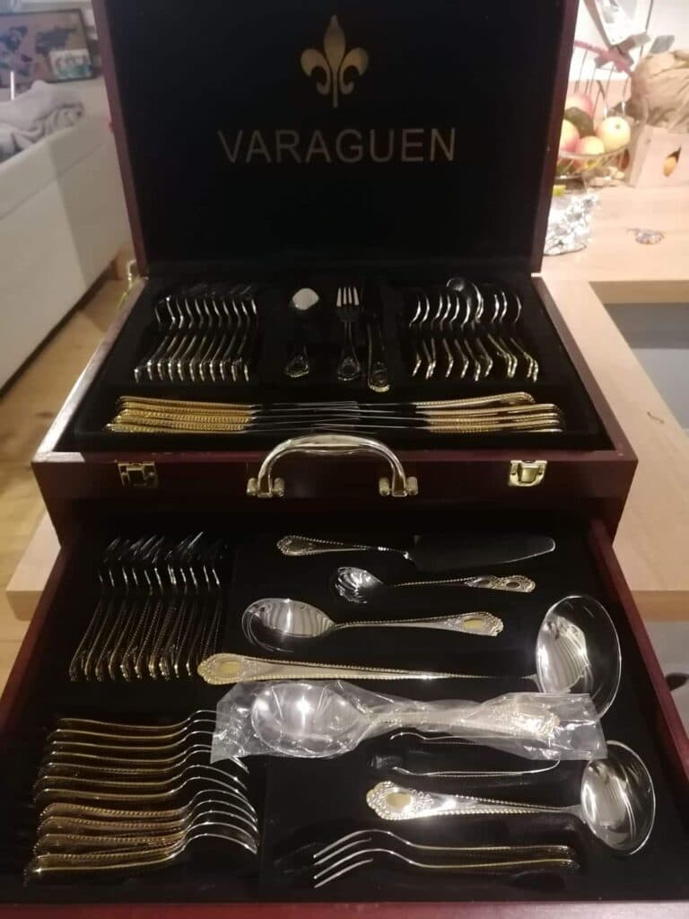 Estimation de la Menagère Varaguen en Argenterie – 72 pièces