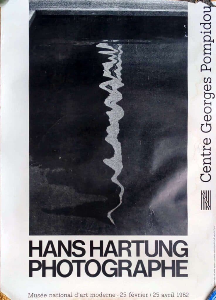 Estimation Estampe Gravure: Hans Hartung Photographe, Exposition au Musée National d’Art Moderne en 1982