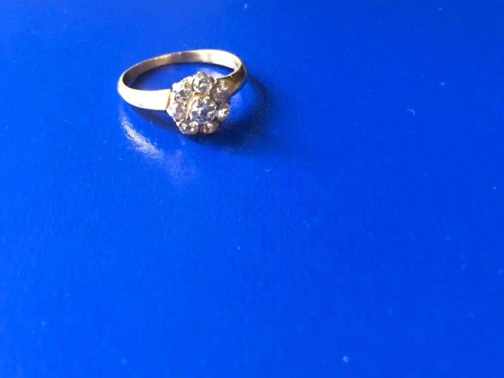 Estimation Bague Marguerite Années 20 en Or et Diamant – Taille 56