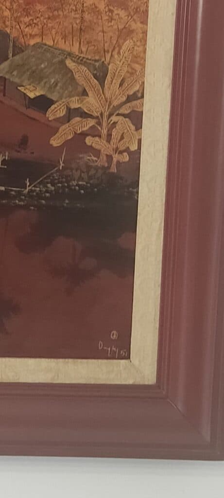 Estimation de la valeur du tableau nature de l’artiste Tran Phuc Duyen