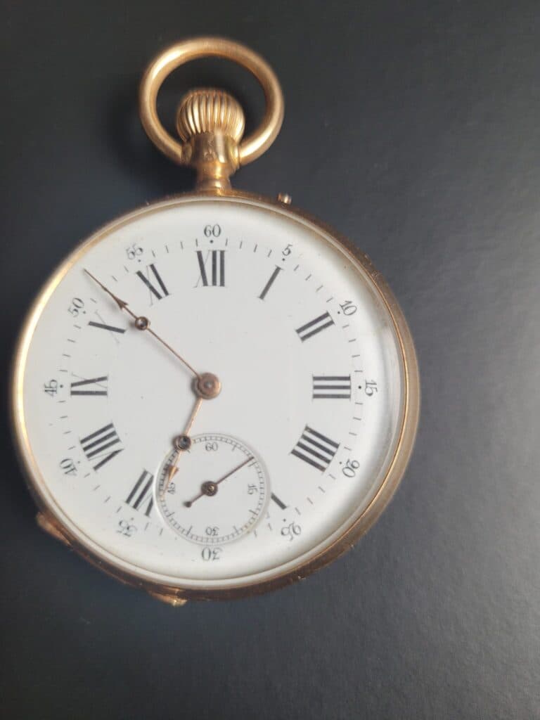 Estimation de la valeur de la Montre Breguet spiral remontoir Ancre Ligne droite avec 15 rubis numéro 29026 en état de fonctionnement