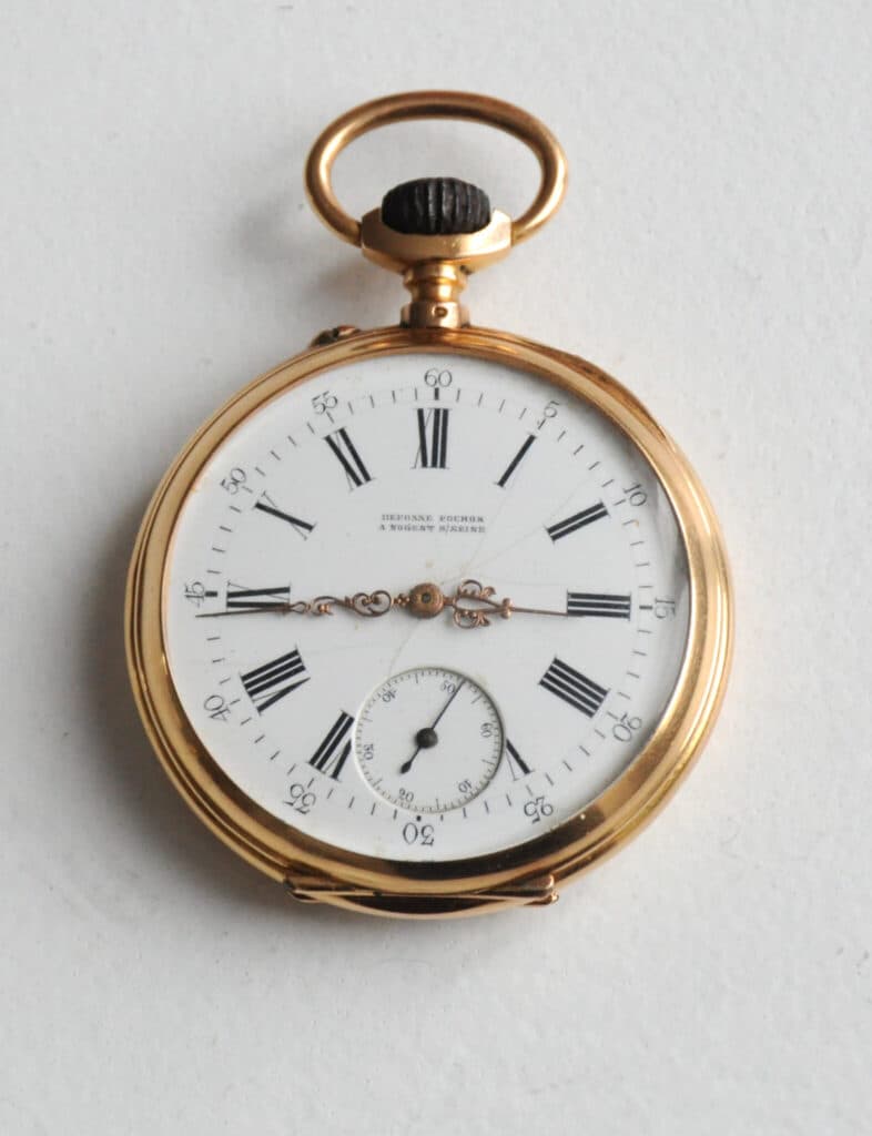 “Estimation d’une montre de gousset pour homme en or 18 carats datant de la fin du XIXe au début du XXe siècle”