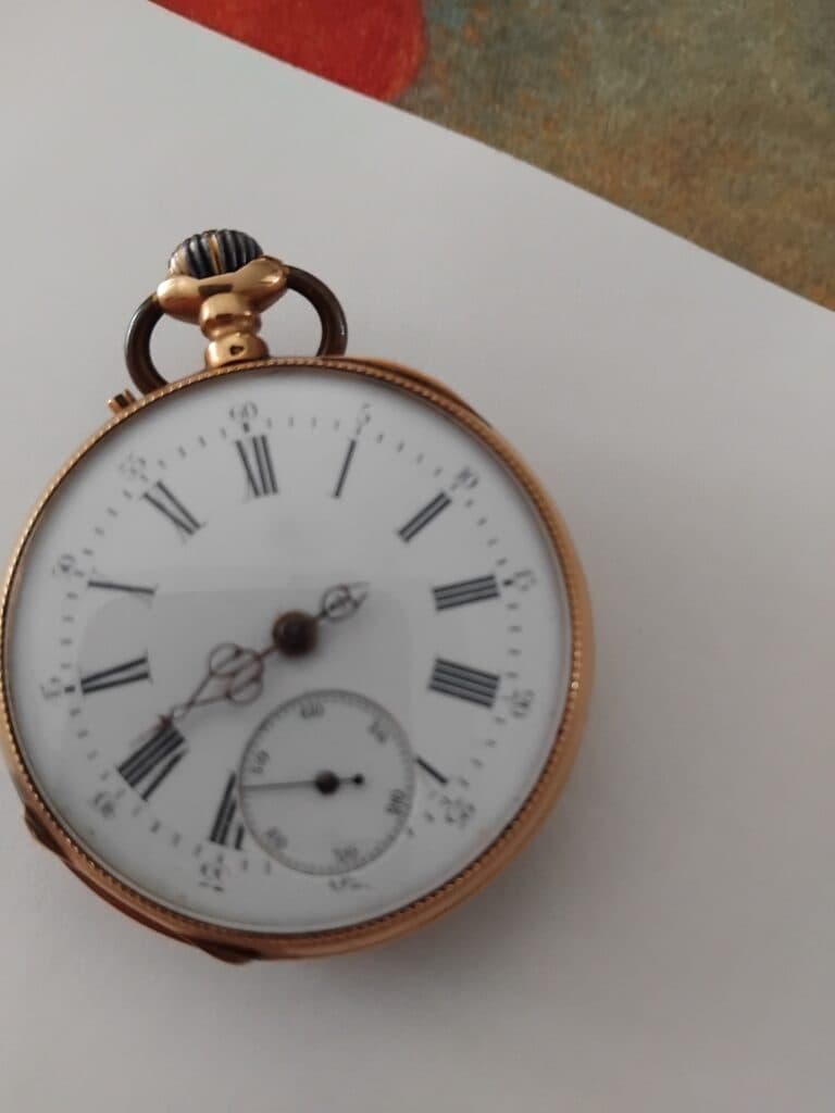 Estimation d’une montre gousset ancienne en métal doré de 1884 Estimation d’une montre gousset ancienne en métal doré de 1884