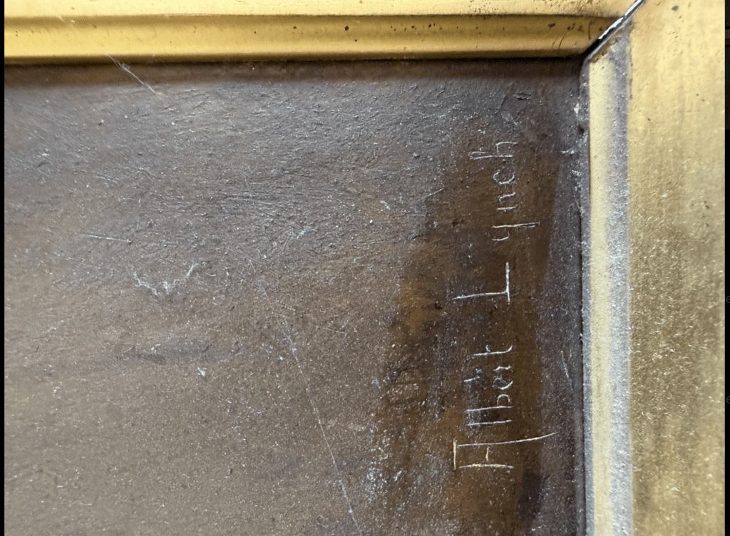 Estimation d’une peinture encadrée signée Fabert Lynch représentant une jeune Estimation d’une peinture encadrée signée Fabert Lynch représentant une jeune