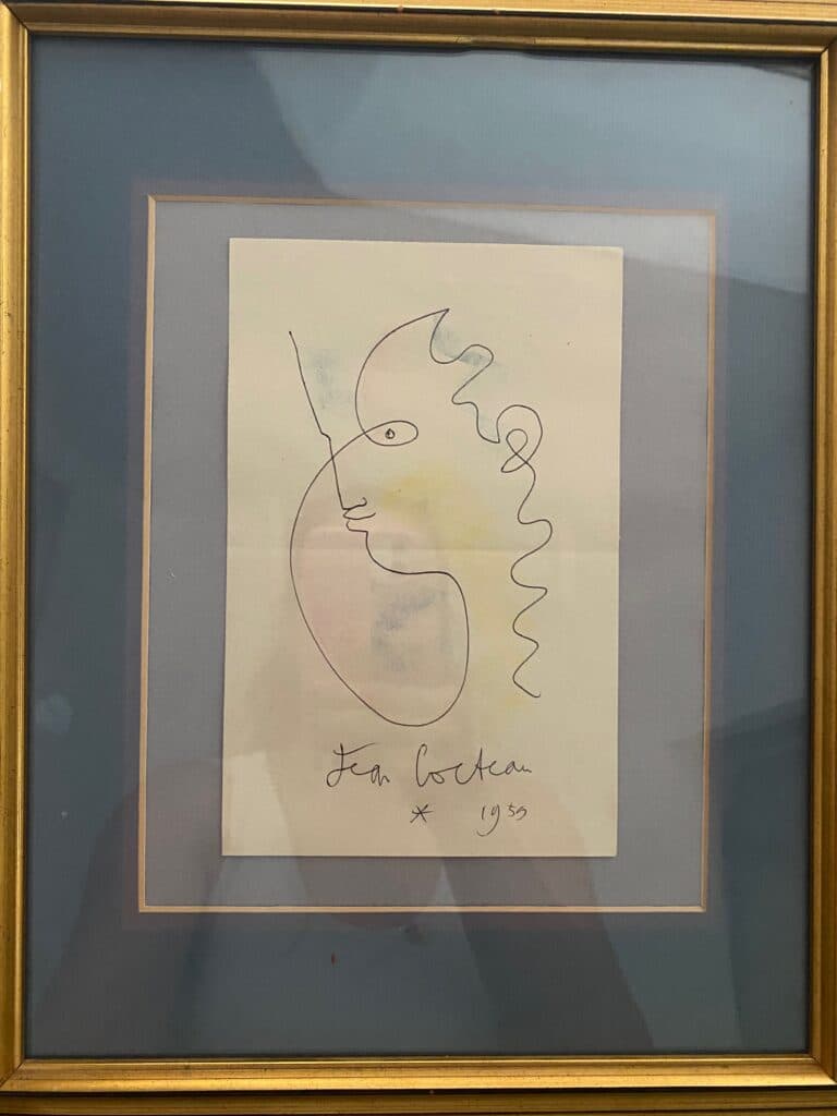 Estimation d’un dessin signé de Jean Cocteau de 1959 Estimation d’un dessin signé de Jean Cocteau de 1959